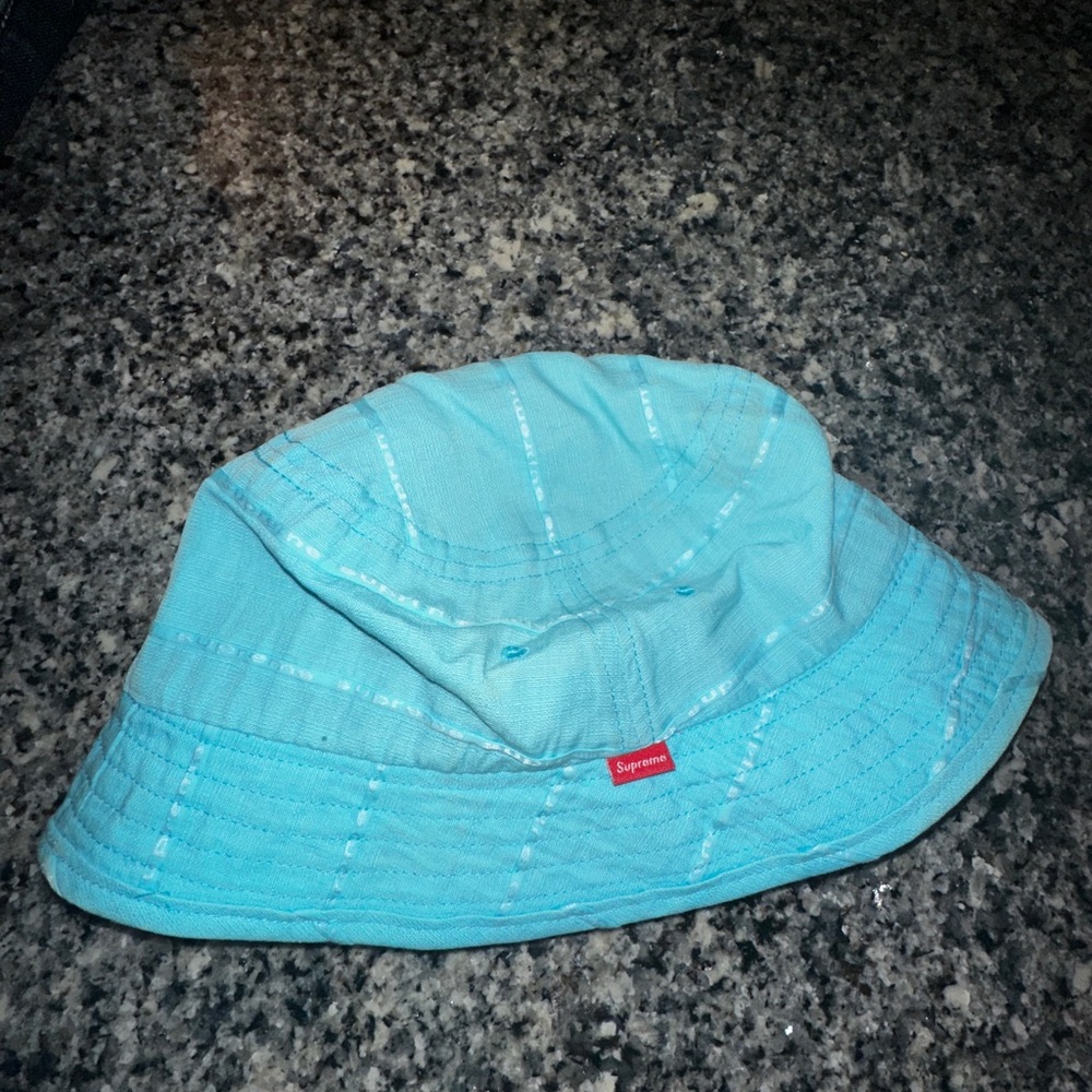 SUPREME JACQUARD LINEN CRUSHER CYAN